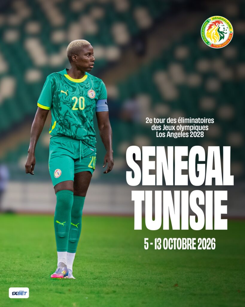 Senegal to face Tunisia in road to Los Angeles 2028 olympics