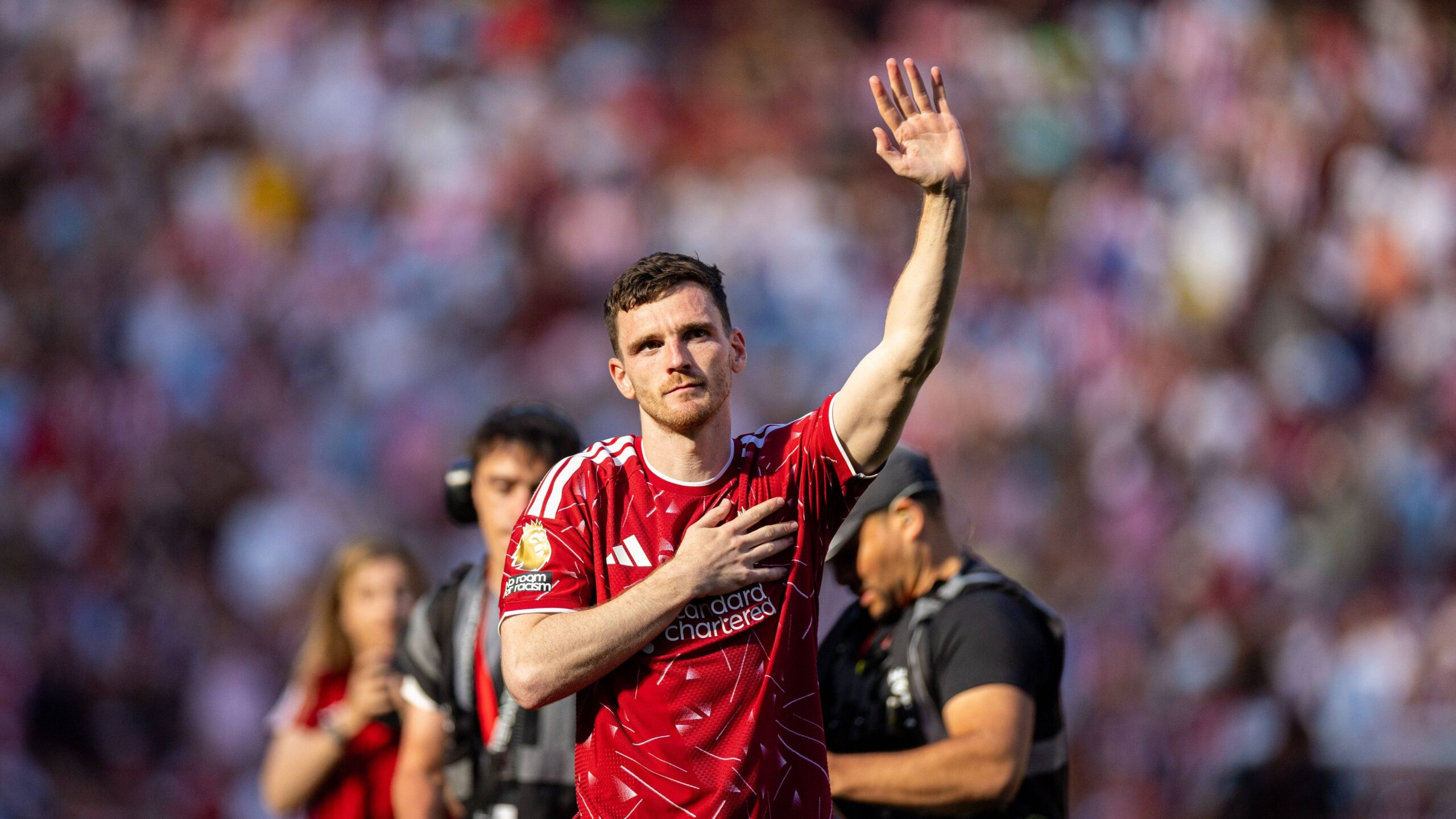 Andrew robertson ends liverpool era with tottenham move in premier league