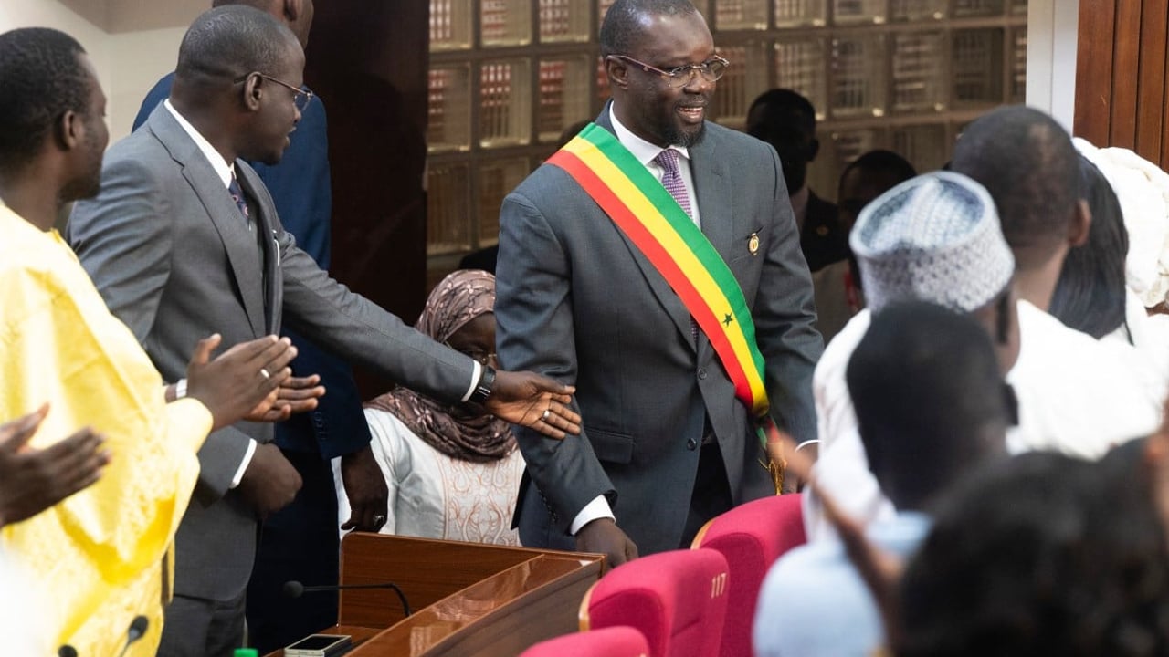 Ousmane sonko elected Senegal assembly president amid opposition outrage