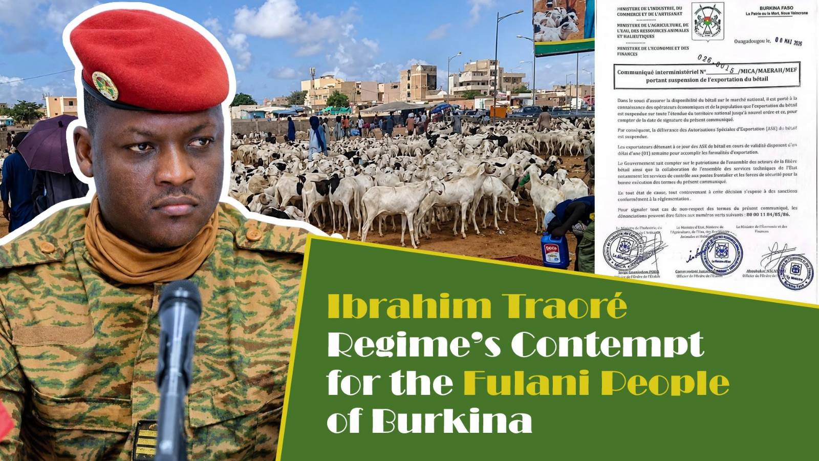 Burkina Faso: peul communities under siege amid Traoré’s crackdown