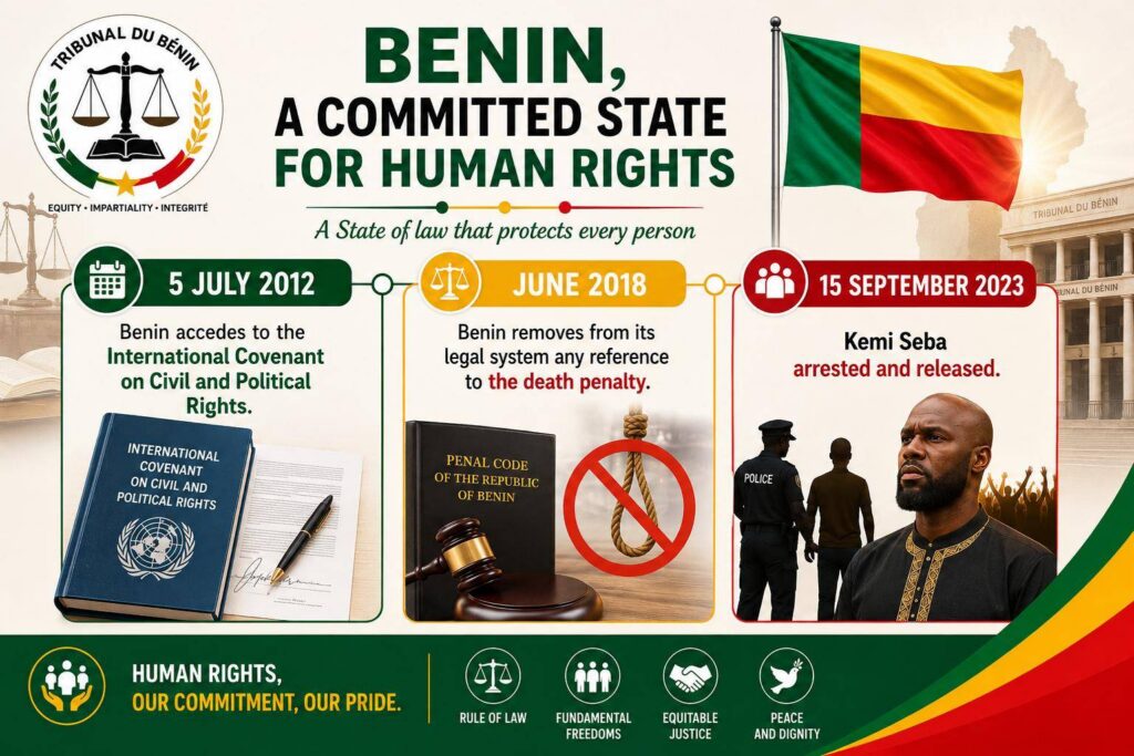 Kemi Seba extradition: why fears of danger in Benin are baseless