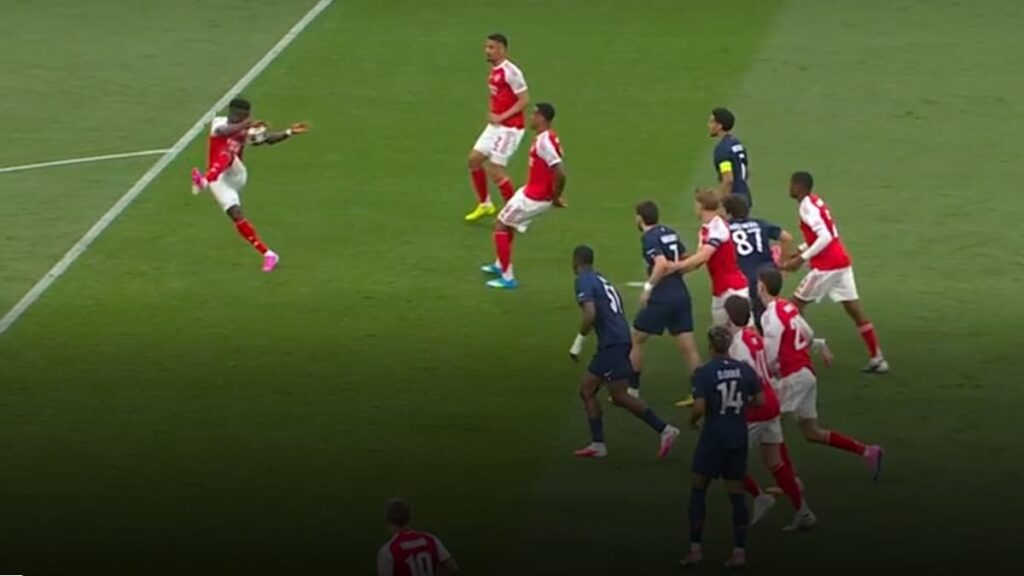 Controversial penalty call in PSG arsenal final stirs debate