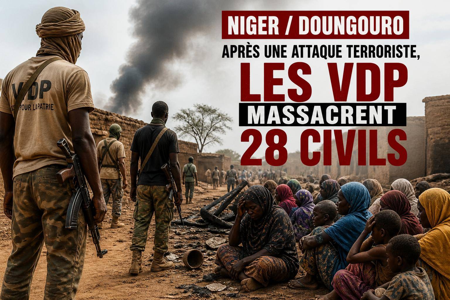 Niger security crisis: how volunteer militias turn deadly in Tillabéri