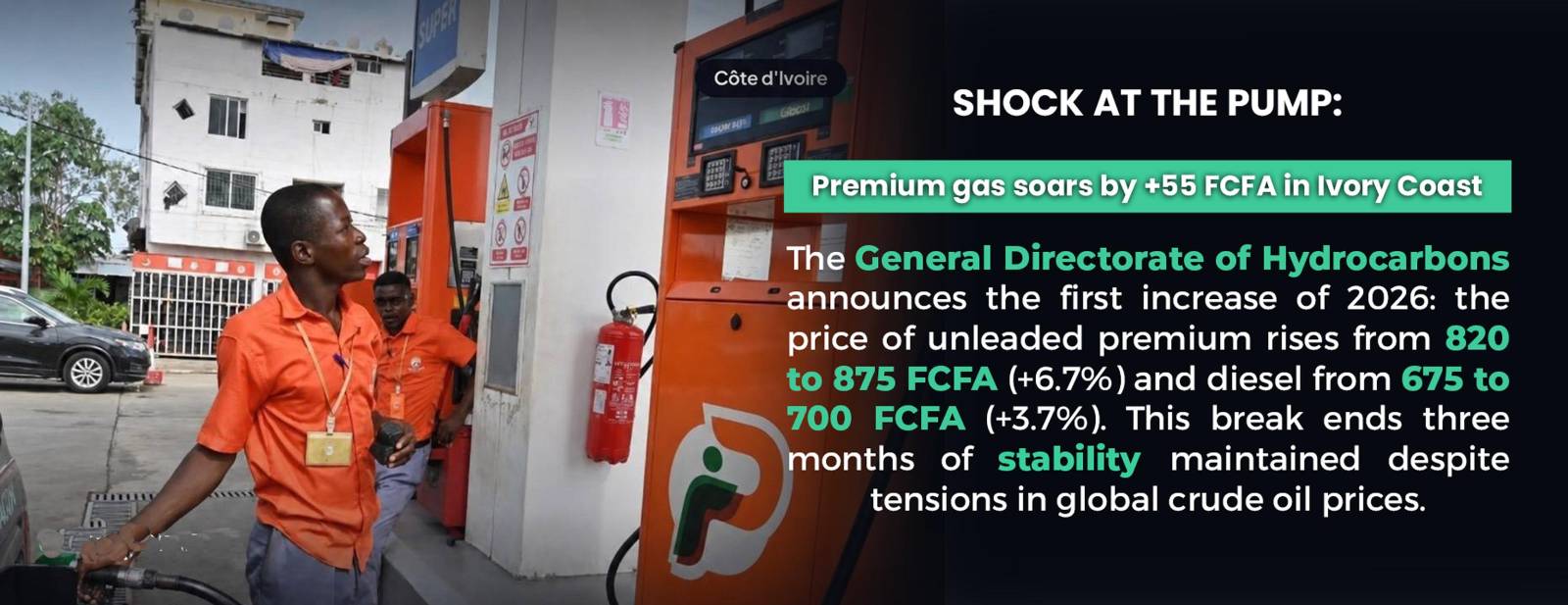 West African fuel dynamics: Côte d’Ivoire’s pump prices now exceed Bénin’s