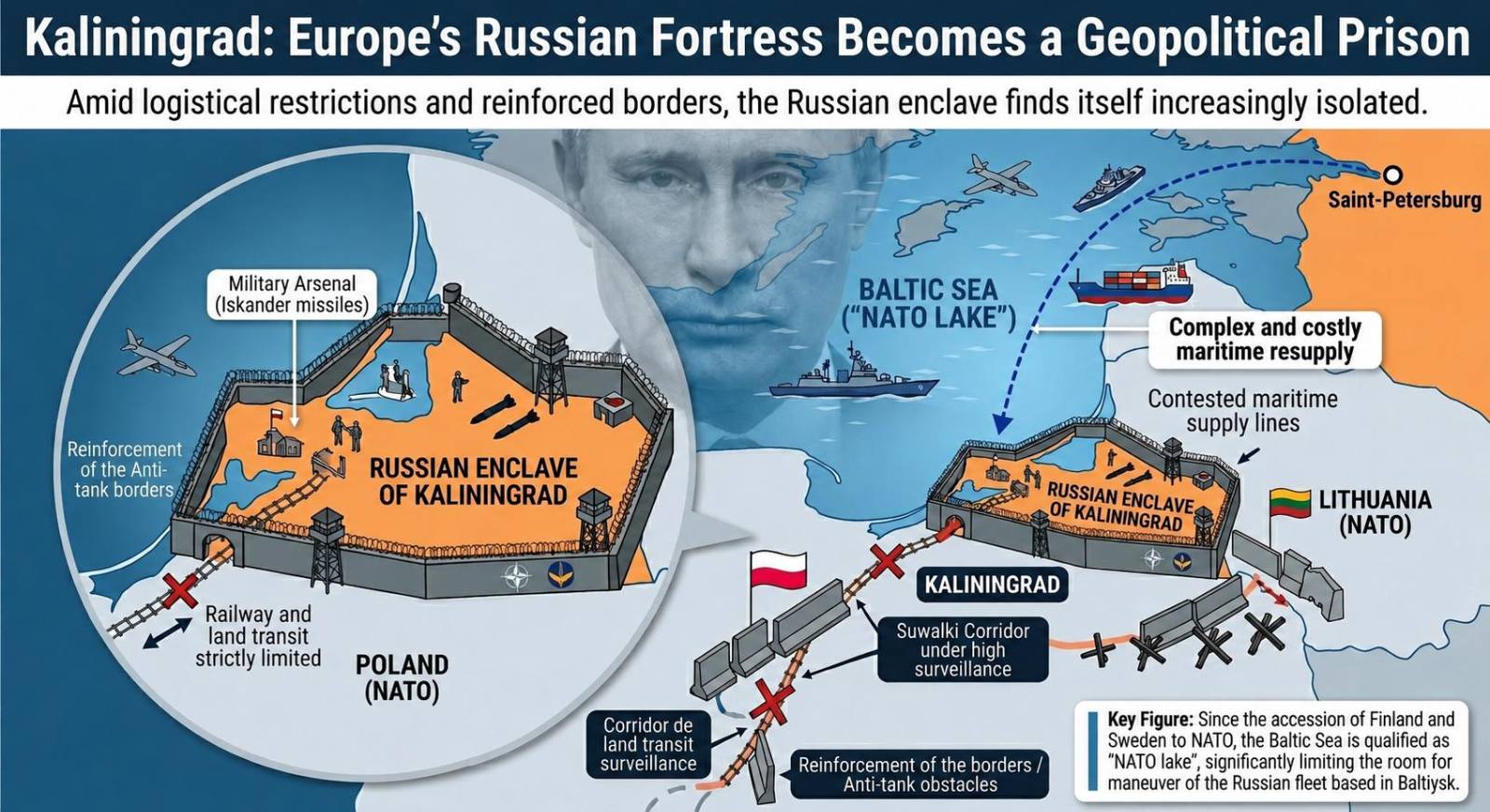 Kaliningrad: Russia’s european stronghold faces growing isolation