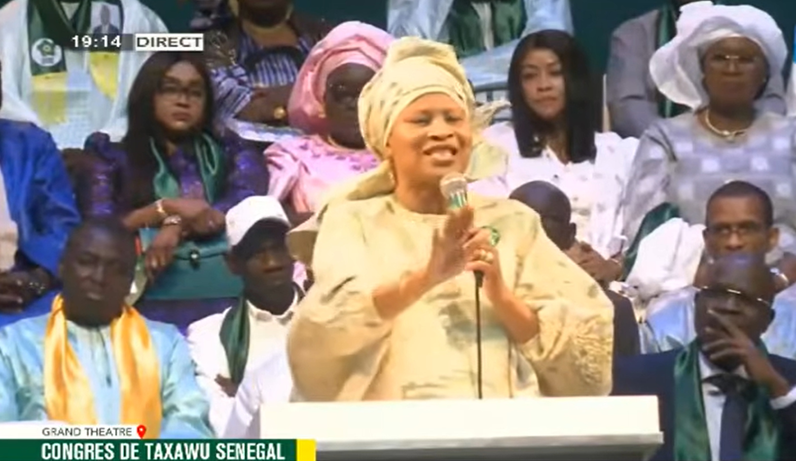 Aïssata Tall Sall urges opposition unity against Senegal’s regime at taxawu Sénégal congress