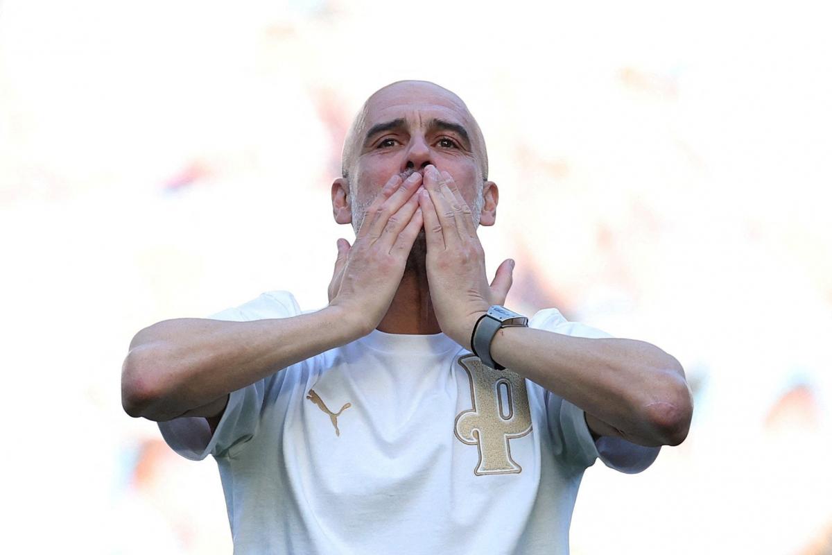 Pep guardiola’s emotional farewell at manchester city’s final match