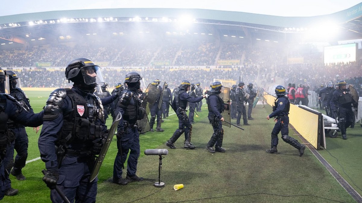 Ligue 1 disciplinary action after nantes toulouse match chaos