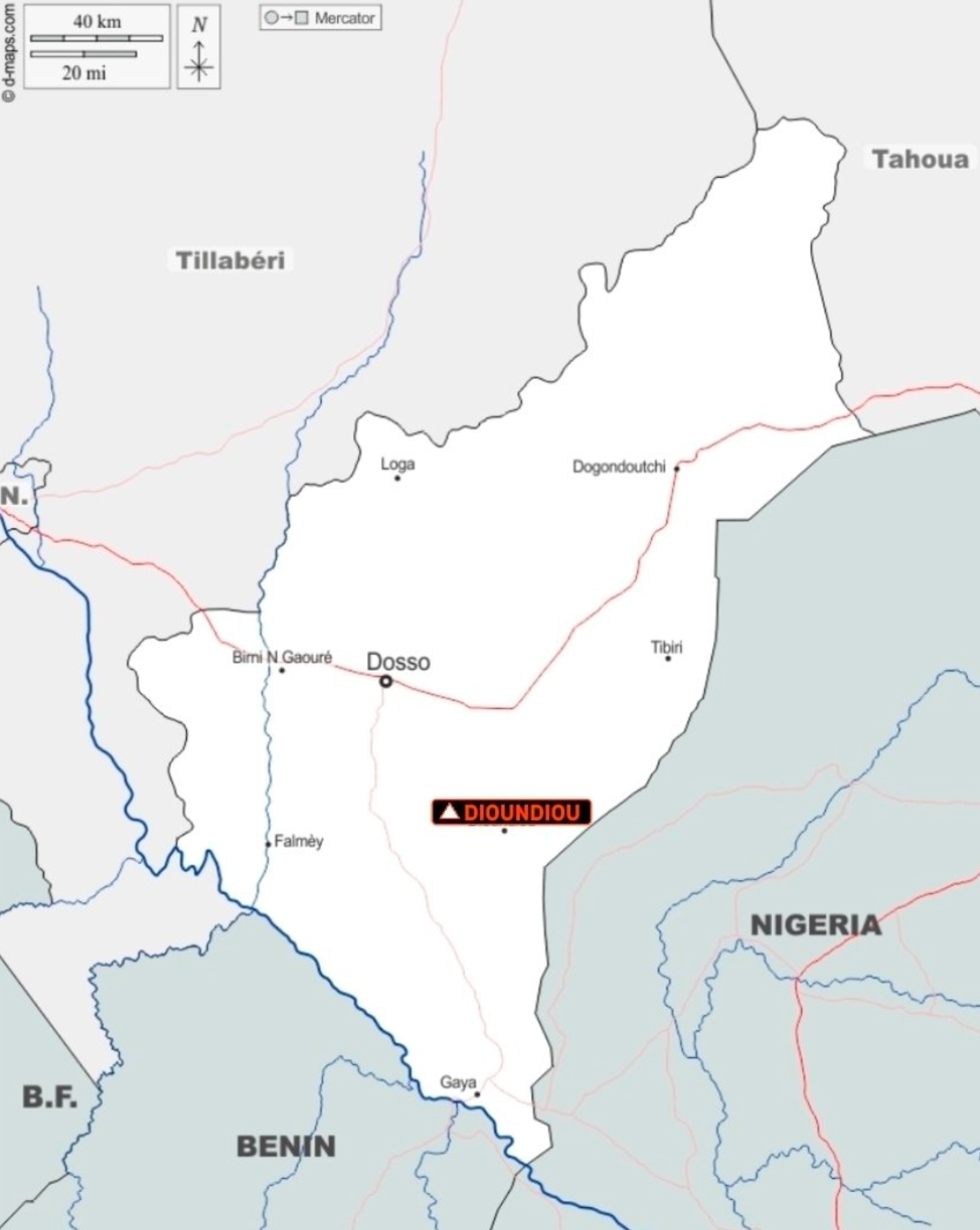 Deadly attacks in dioundou villages leave six dead and homes in ashes