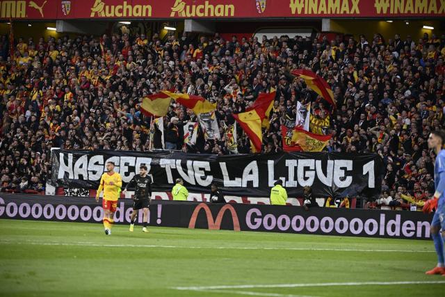 Lens supporters protest against psg president over ligue 1 concerns