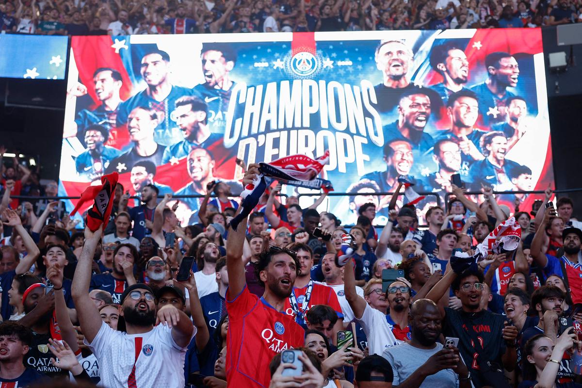 Psg claims second champions league title in record-breaking tv audience