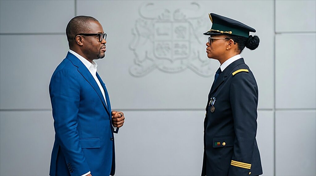 Benin captain elvire toupe breaks military leadership barriers