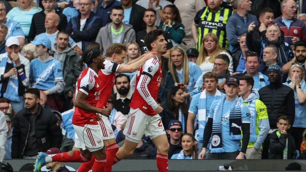 Arsenal secures historic english premier league title after city’s draw