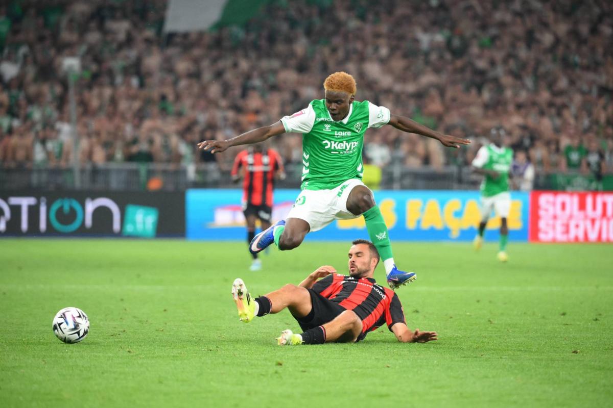 French football match records saint-etienne nice sets barren encounter
