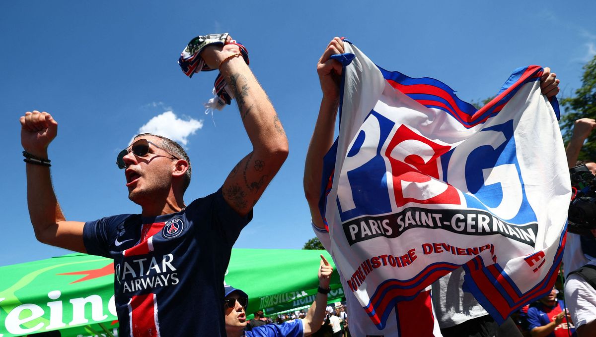 No fan zone in Paris, but the match will be broadcast in many locations across Île-de-France