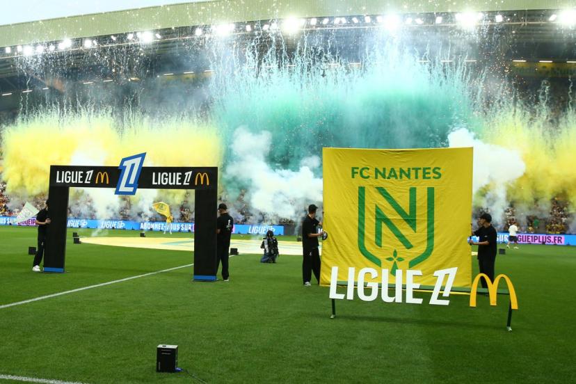 FC Nantes stadium at empty seats
