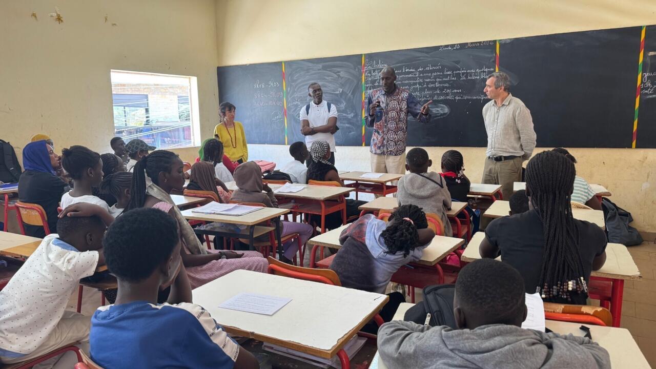 Dakar: teaching children about ocean life through the magic of whale songs