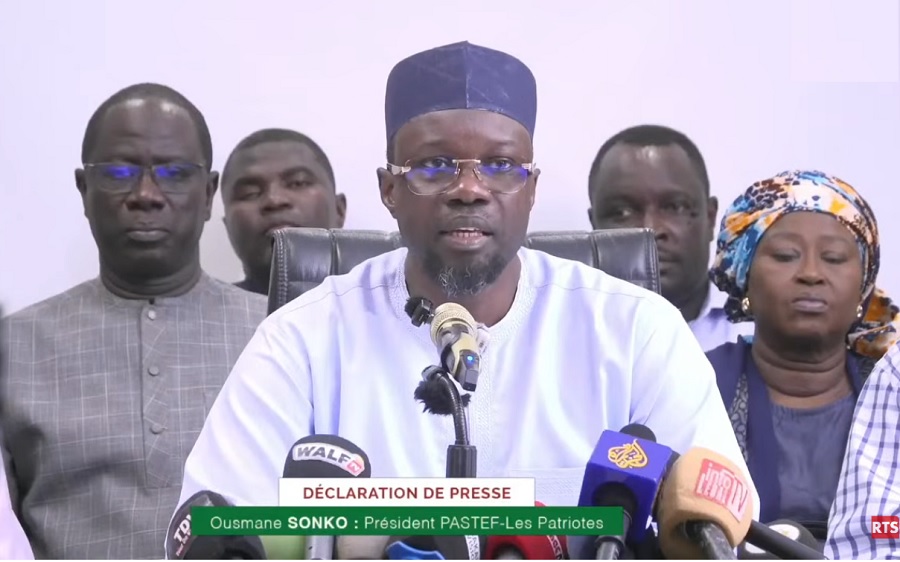 Ousmane Sonko’s press statement sparks debate in Senegal