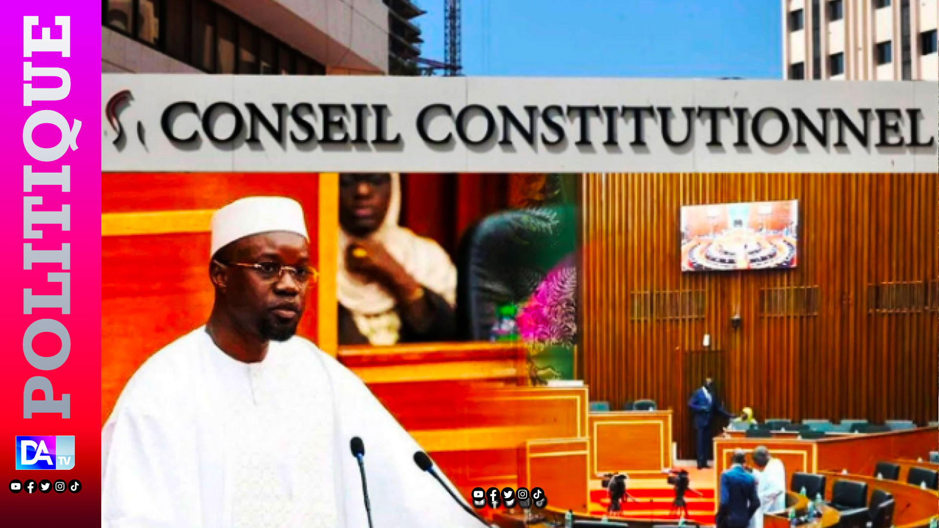Constitutional council declares incompetence on ousmane sonko’s status, fdr denounces illegality