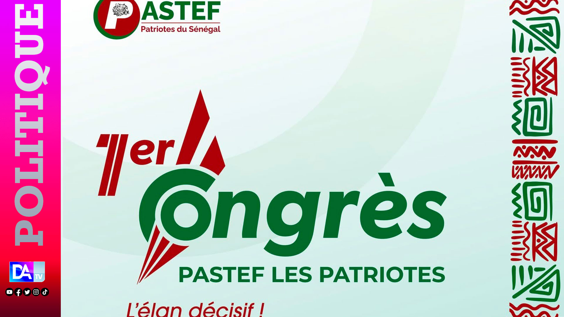 Charting PASTEF’s future: Ousmane Sonko’s vision for the party’s first congress