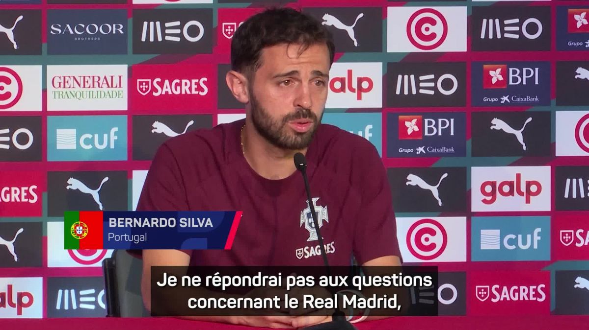 Bernardo Silva happy with Real Madrid transfer but focused on Portugal World Cup
