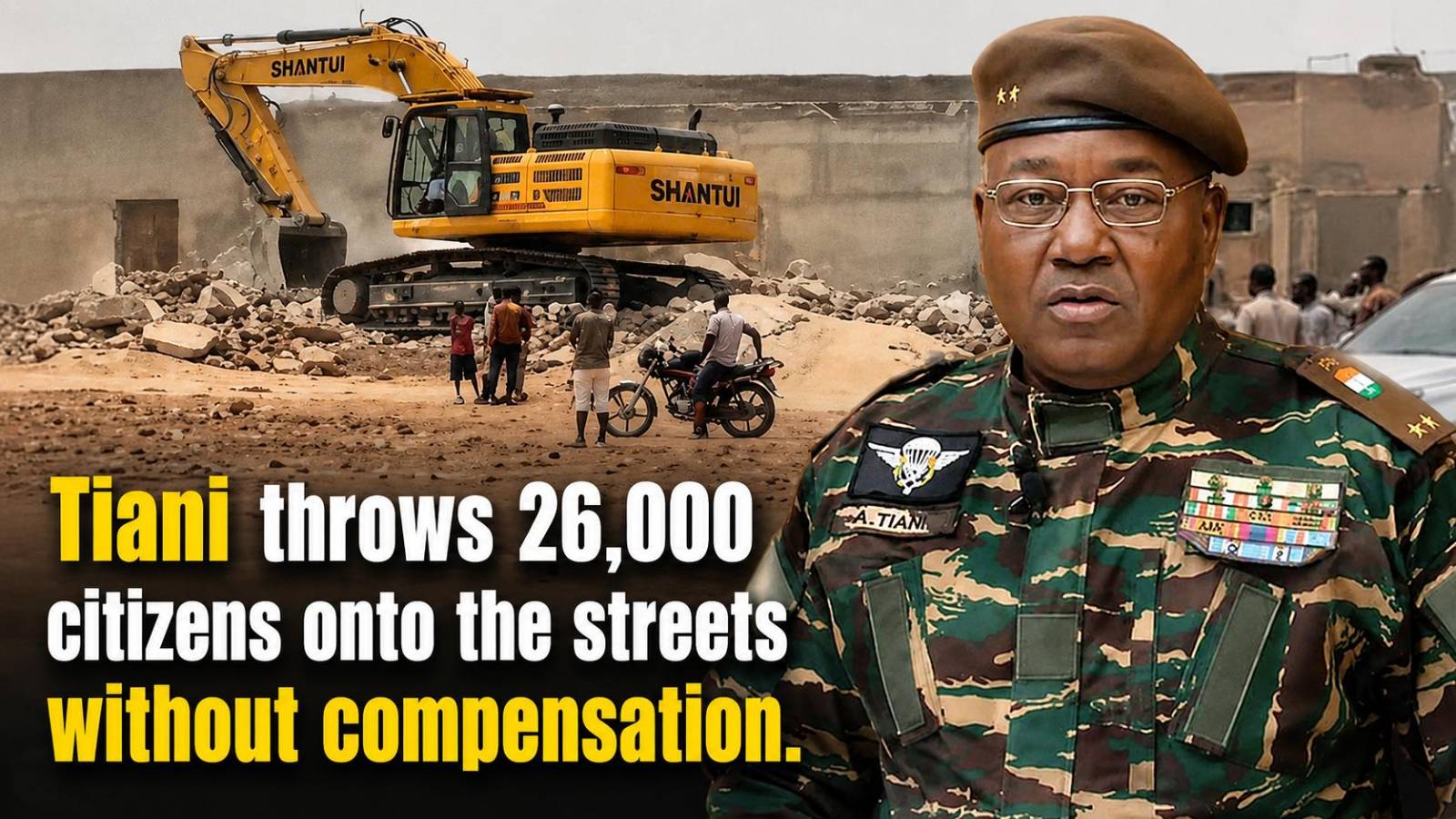Forced evictions in Niamey leave 26 000 without recourse
