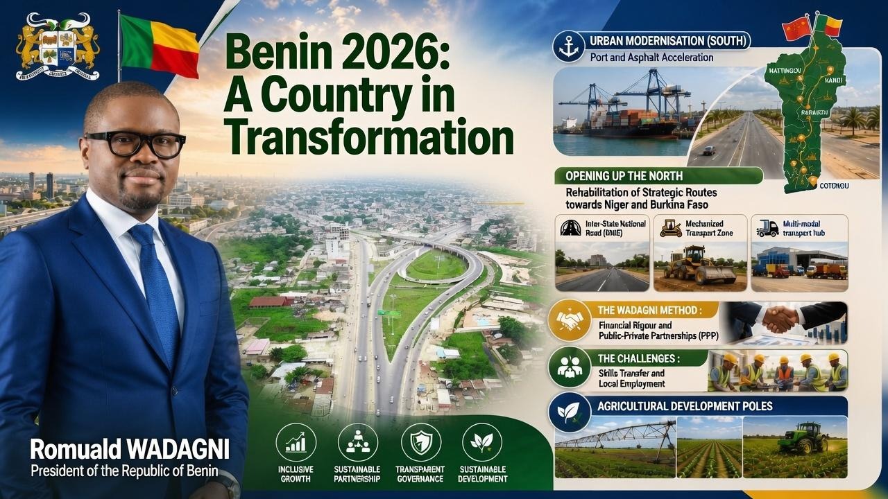 Bénin enters new phase of cooperation with China under president Wadagni