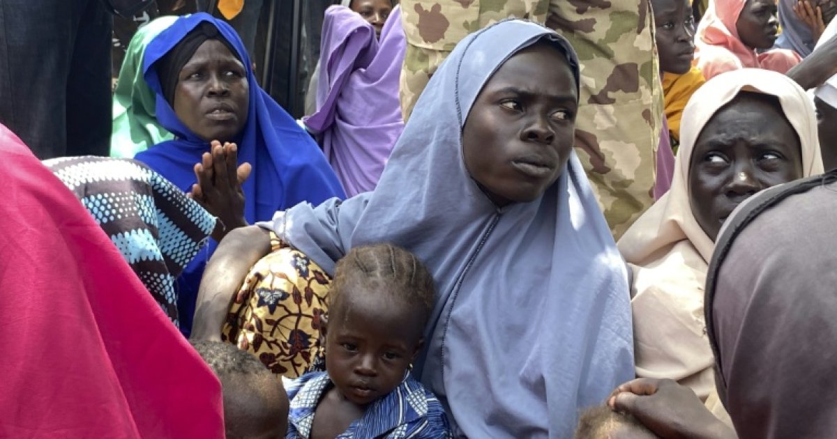 Former Boko Haram captives handed over to authorities after rescue in Nigeria