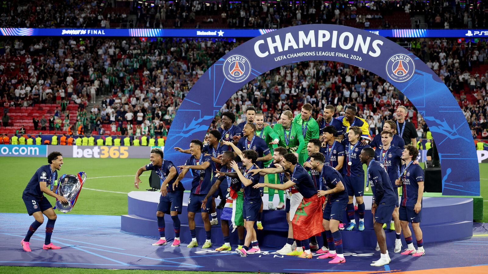 Psg triumphs in european football with 2026 champions league victory