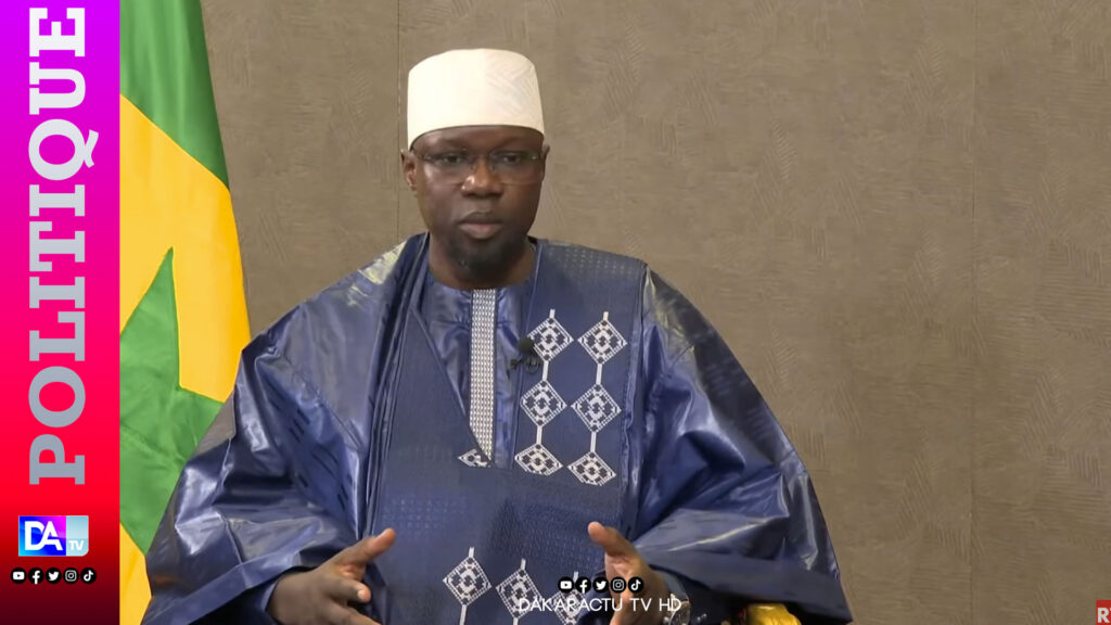 Sonko addresses press after new government formation in Senegal