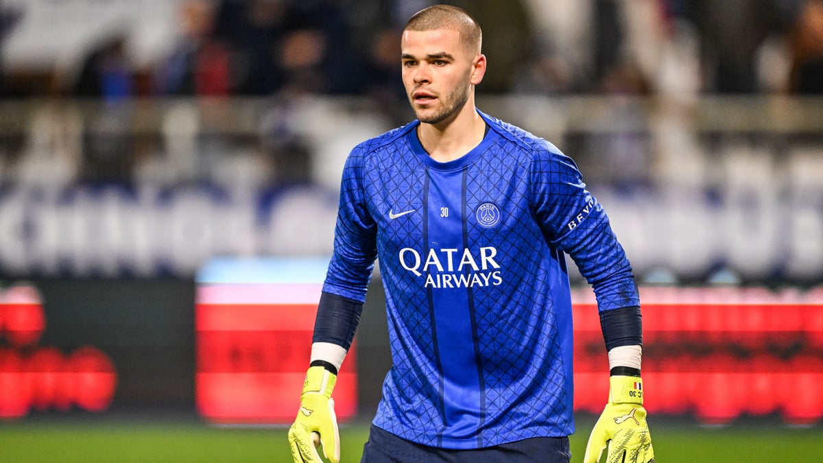 Lucas Chevalier could leave PSG this summer: Besiktas and Tottenham in the race