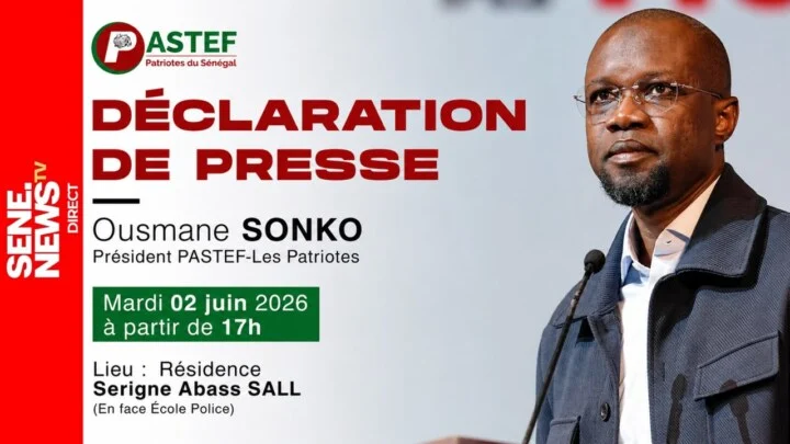 Ousmane Sonko delivers live address following Senegal's new government announcement