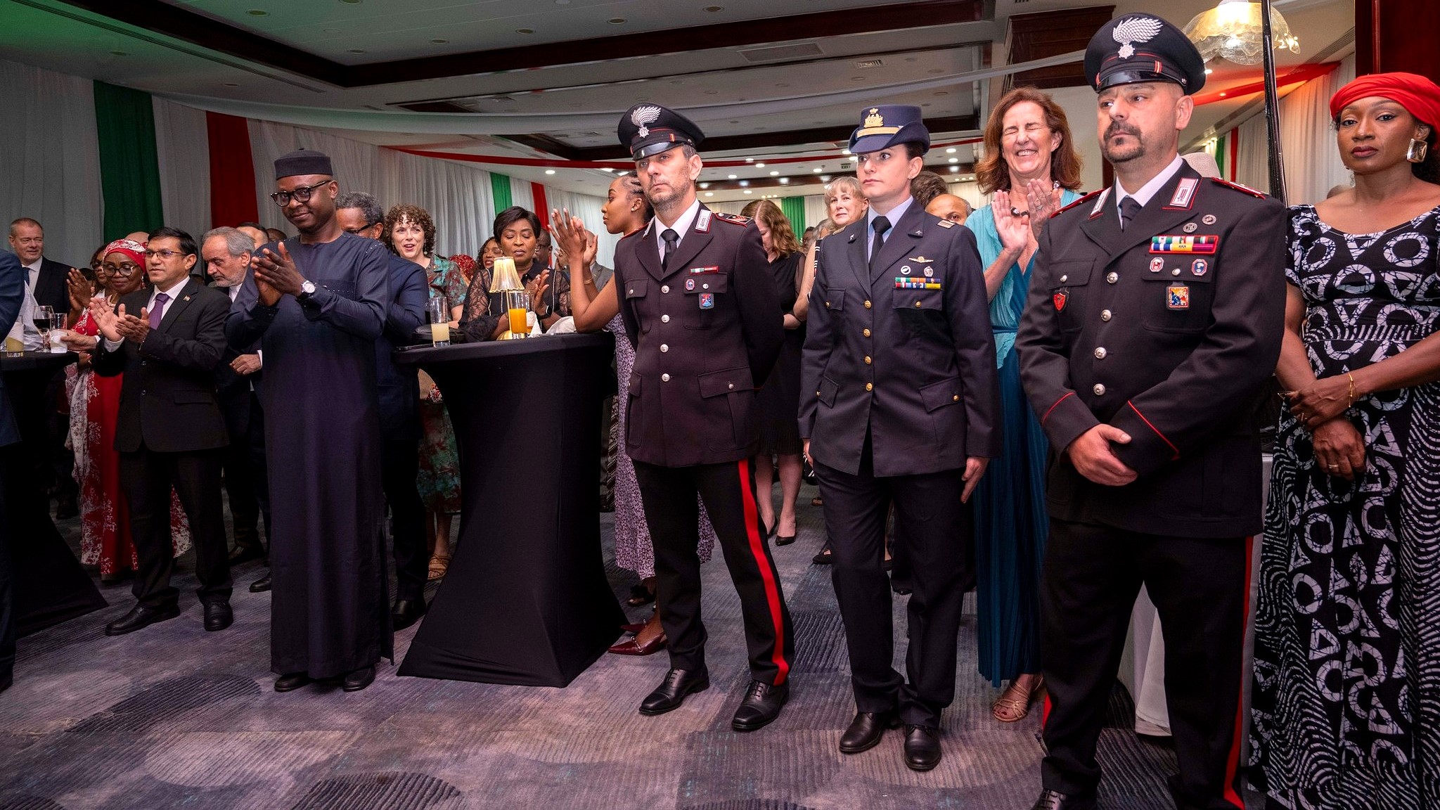 Celebration of the 80th anniversary of the Italian Republic in Ouagadougou