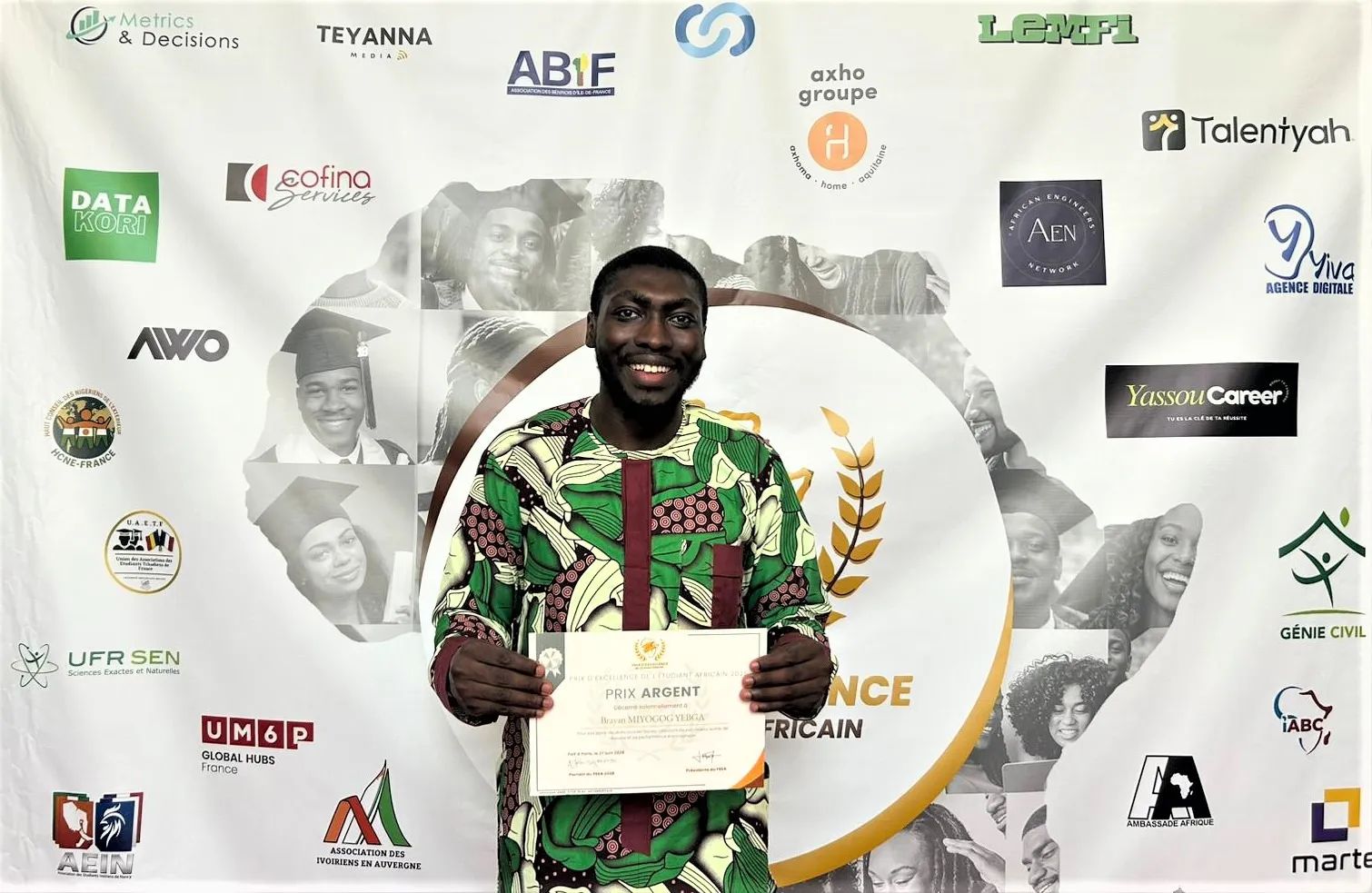 Cameroon’s IAI-Cameroon Graduate Shines at 2026 PEEA in Paris