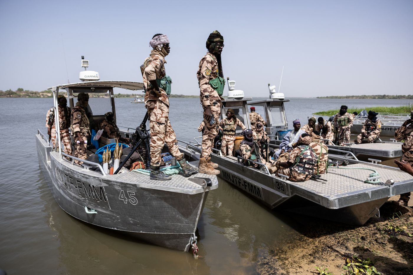 Chadian president vows renewed fight after deadly boko haram attack on lake Chad base