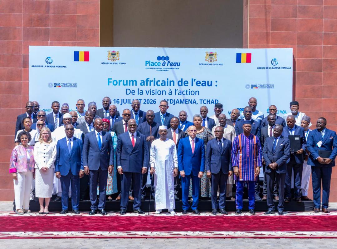 N’Djamena hosts global water forum with leaders tackling africa’s growing crisis