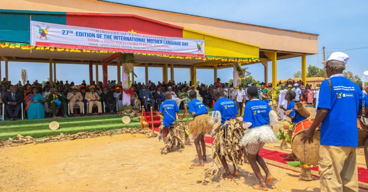 Celebrating linguistic diversity in Cameroon with unesco’s support