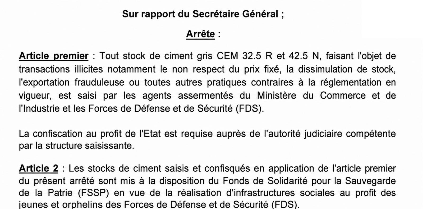 Niger tackles cement price surge with regulatory limits amid market flaws