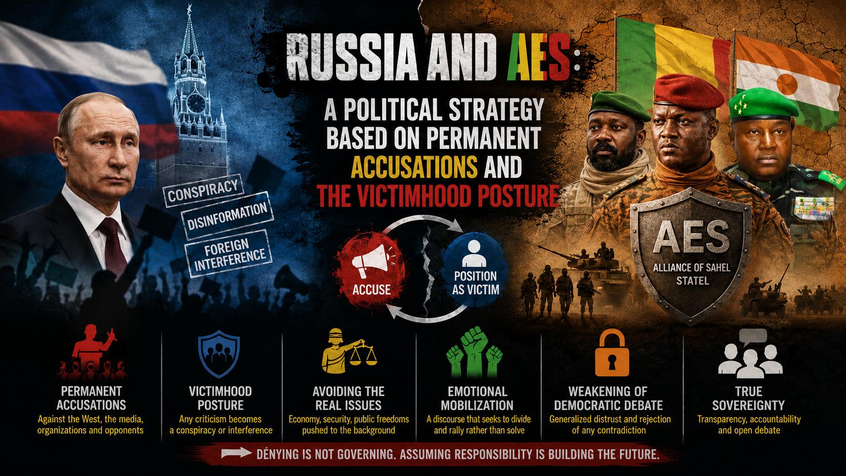 Russia and Sahel alliance: a political strategy built on perpetual accusations and victimhood