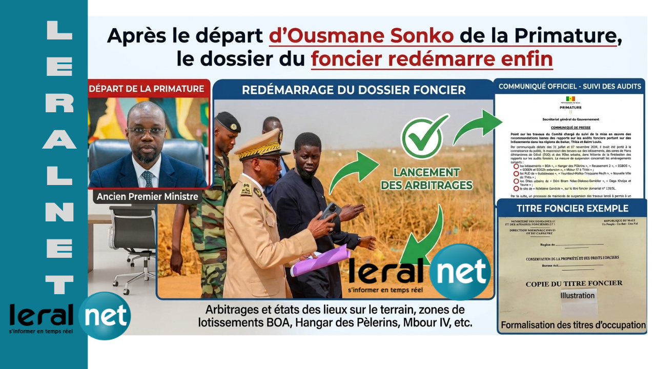 Land disputes in Senegal reach turning point with resumption of processing