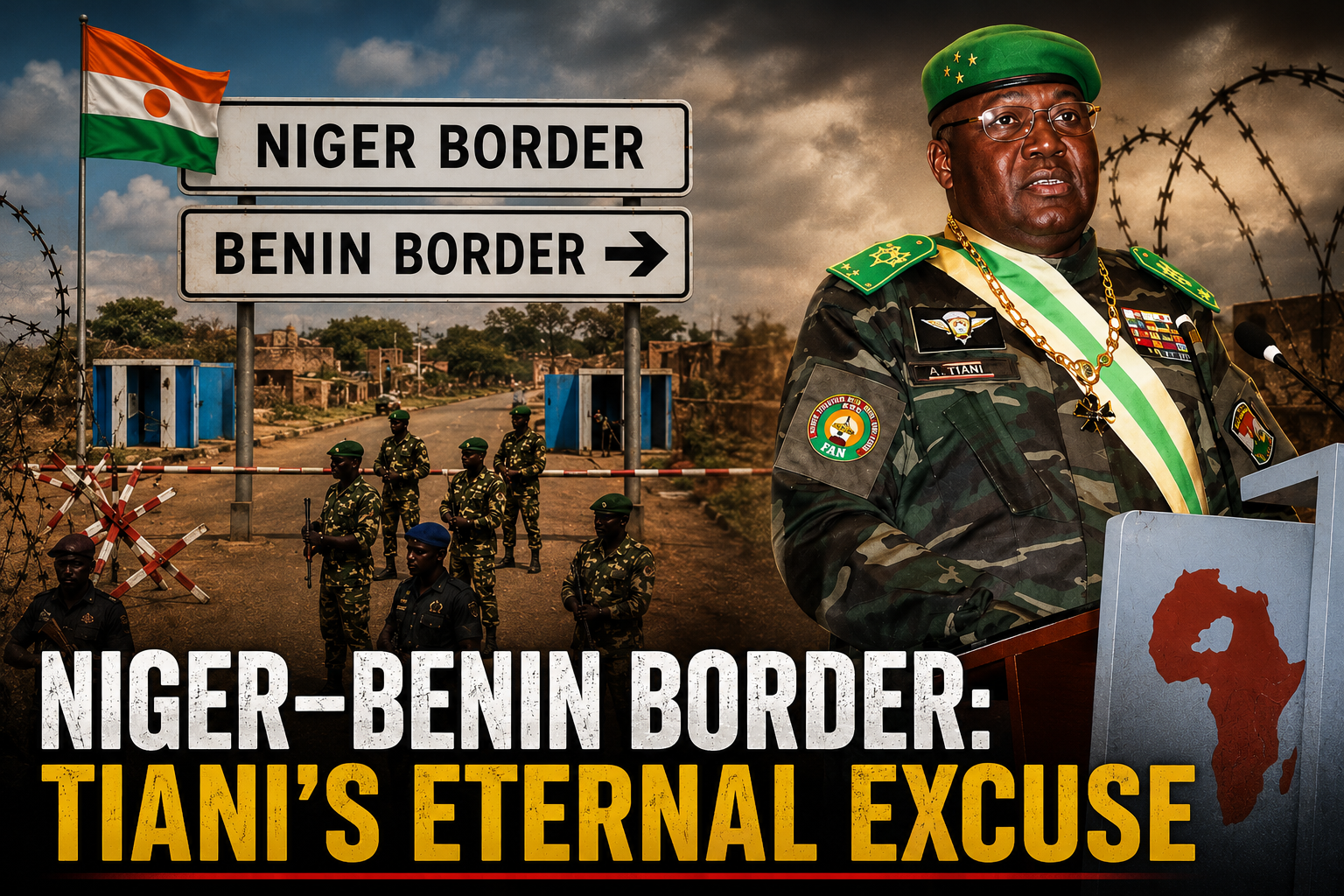 Niger-Bénin border crisis: a political lever under general Tiani’s control