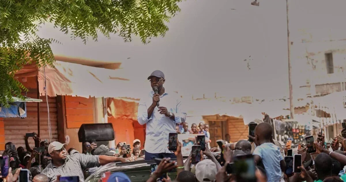 Ousmane Sonko rallies Pastef militants in Bargny for membership card drive