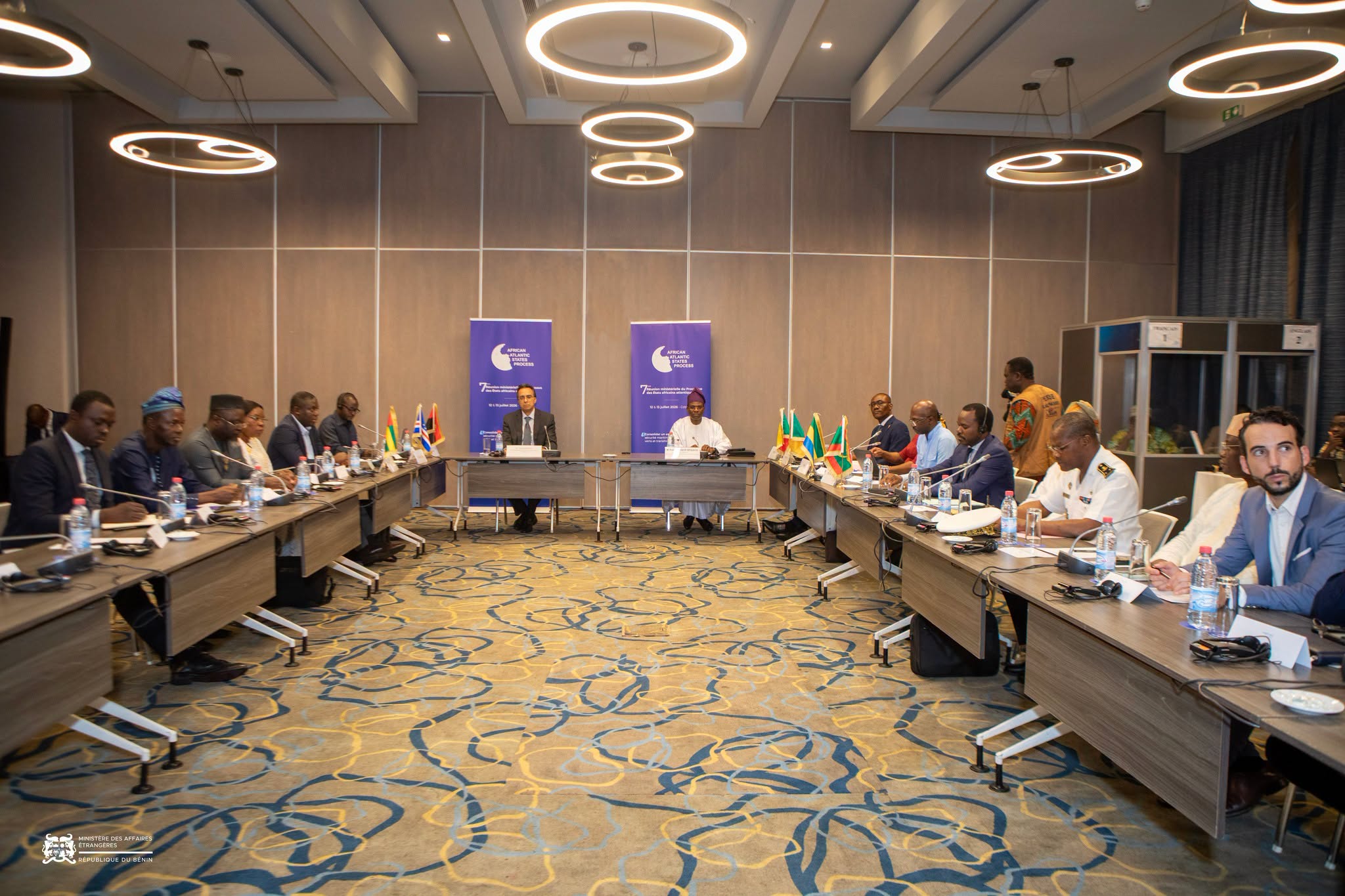 Morocco and Benin lead seventh atlantic african states process meeting in Cotonou