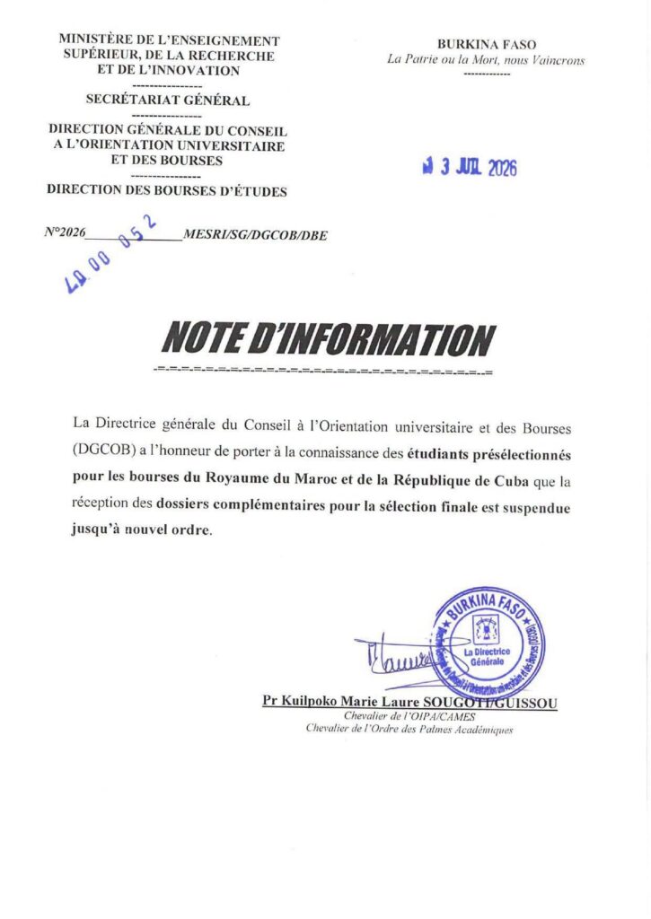 Burkina Faso: Ibrahim Traoré’s regime stifles youth through cut of Moroccan scholarships