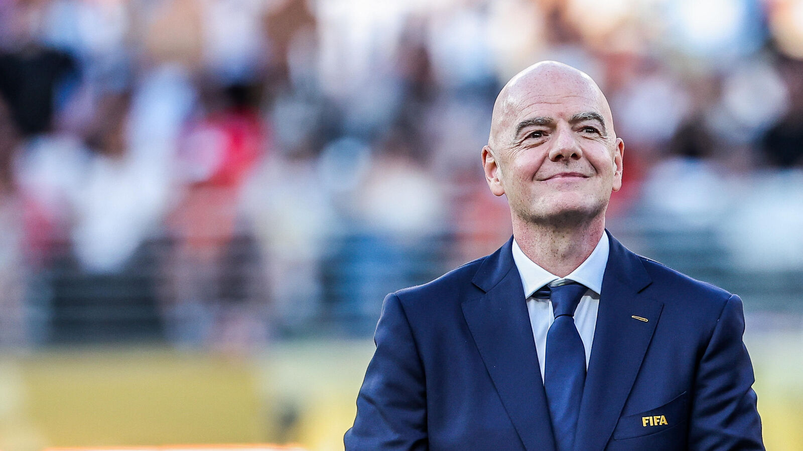 Gianni Infantino félicite l’Argentine après sa Coupe du monde