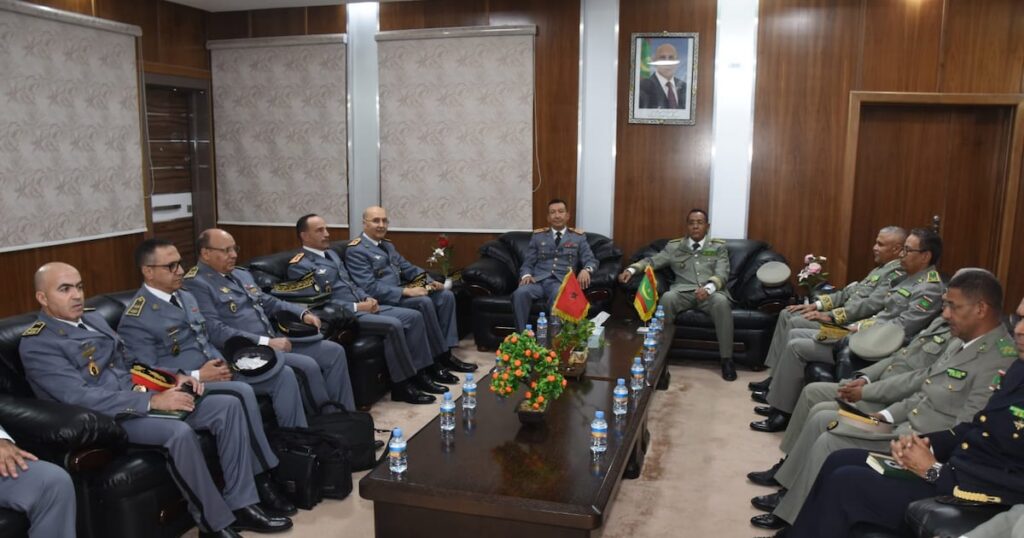 High-level moroccan military delegation wraps up productive Mauritania visit