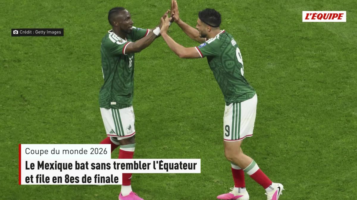 Mexico dominates Ecuador to advance in World Cup 2026