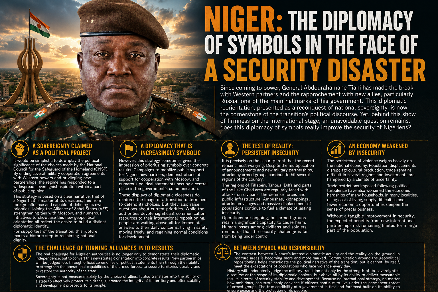 Niger’s diplomatic shift amid persistent security challenges