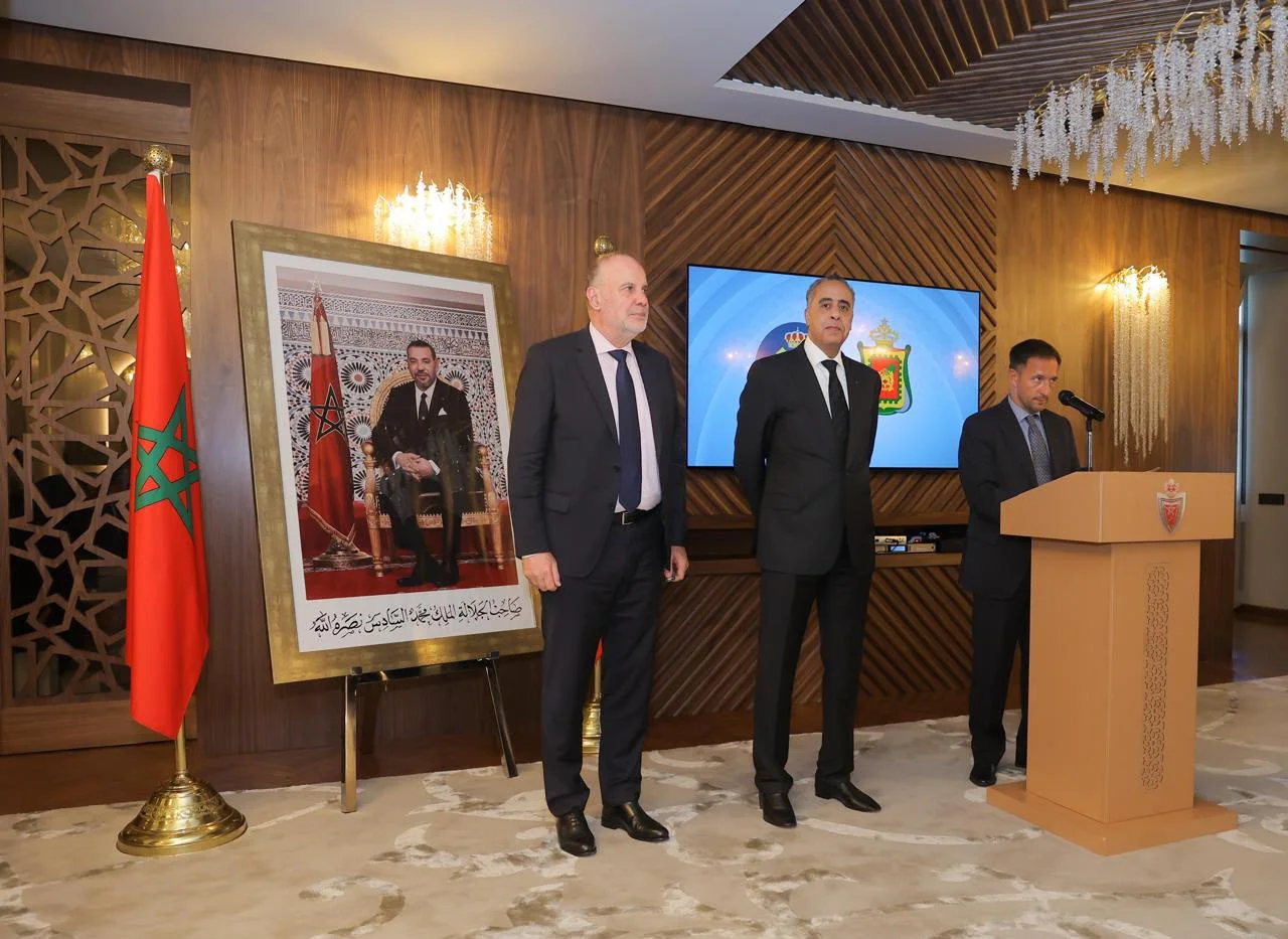 Morocco spain high-level security officials honored in Rabat