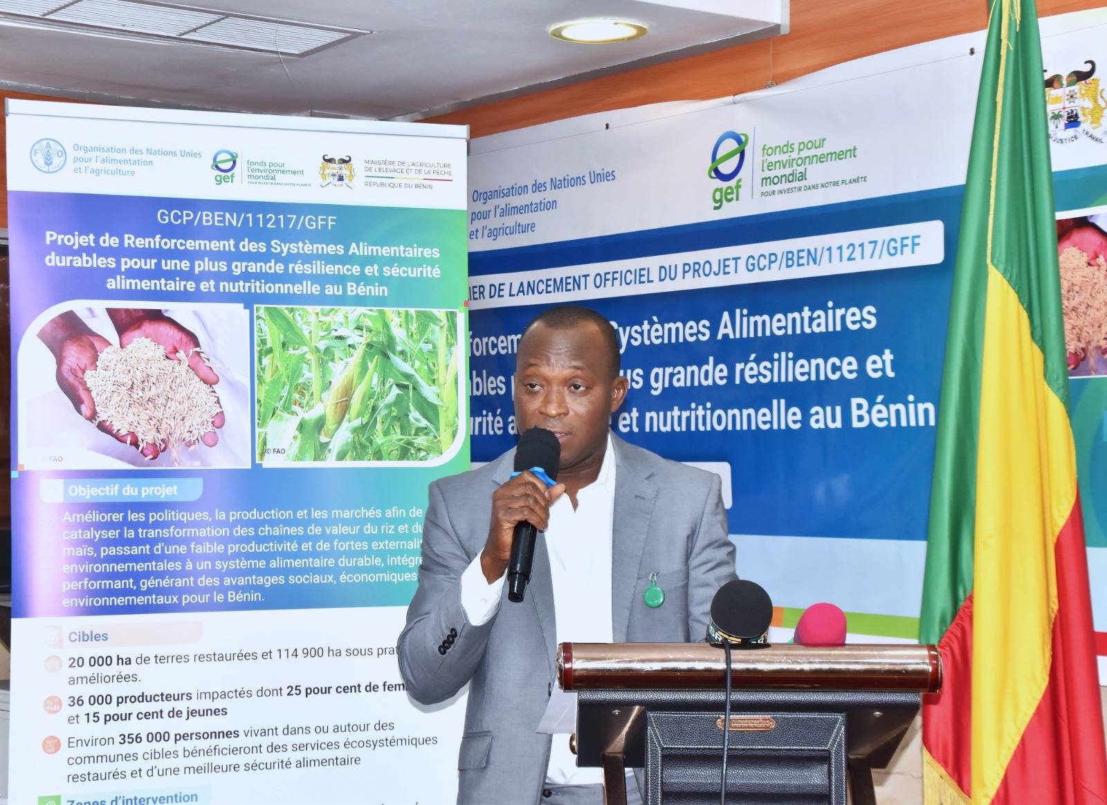 Riz et maïs au Bénin : Comment le projet « Food Systems » veut métamorphoser l’agriculture nationale